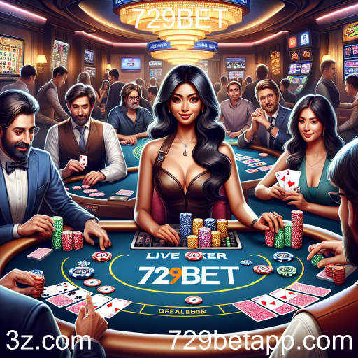 Descubra o Poker ao Vivo na 729BET: A Experiência de Cassino em Casa
